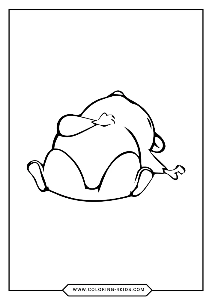 Guinea Pigs coloring book preview page 2