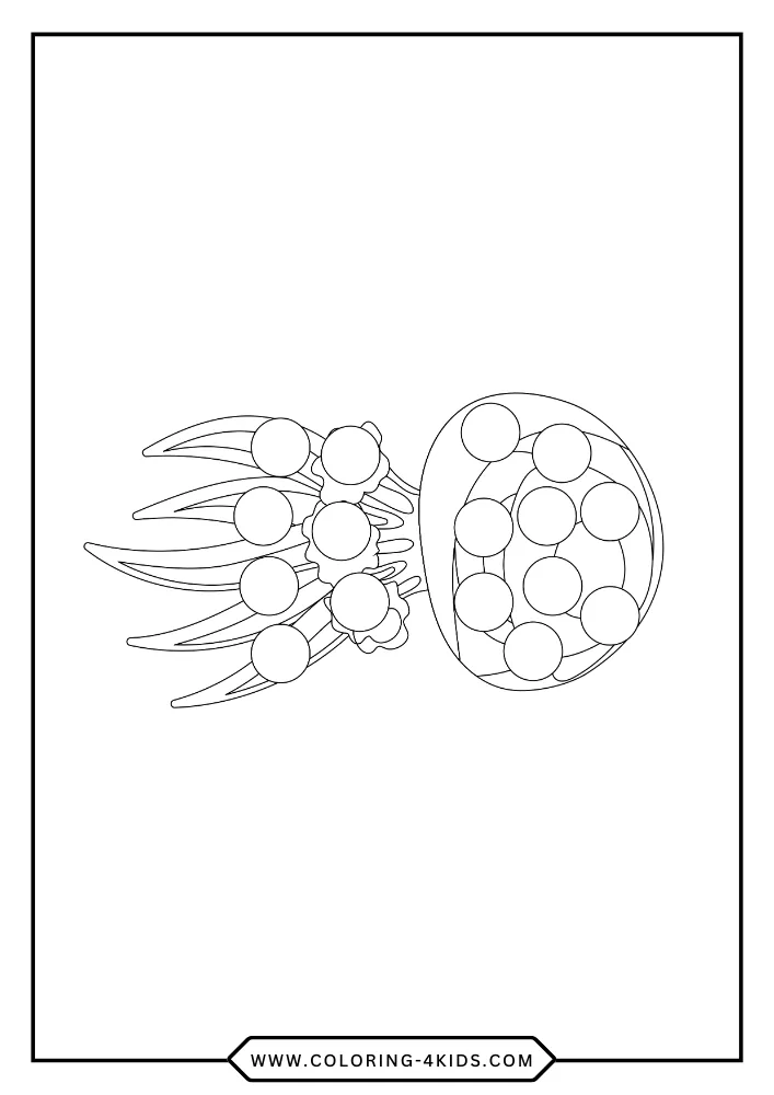 Jellyfish coloring book preview page 4