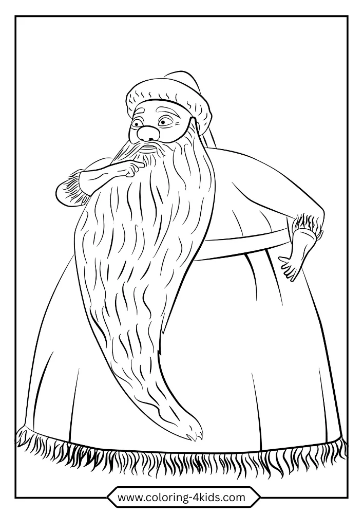 The Nightmare Before Christmas coloring book preview page 3