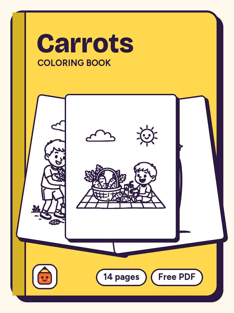 Cover of Carrots Coloring Book