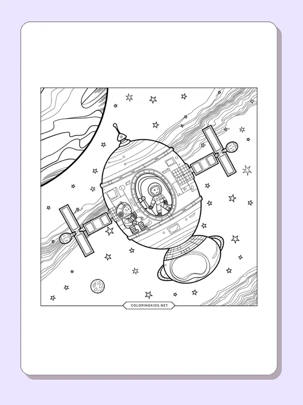 Small spacecraft near giant planets