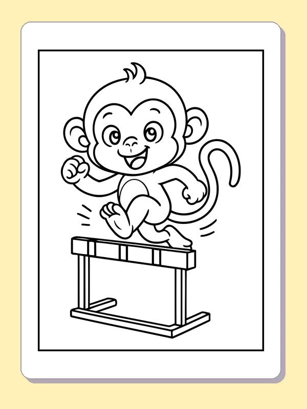 Black and white printable cheering chick coloring sheet