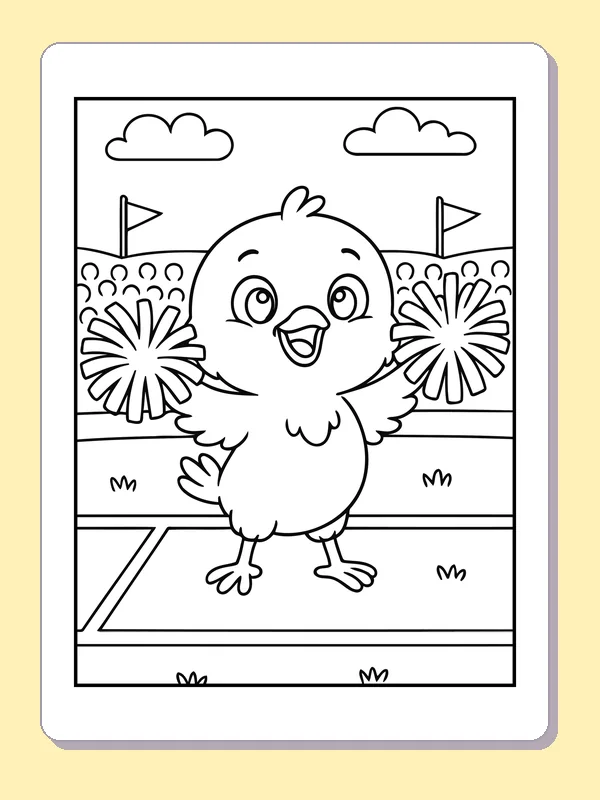 Black and white printable deer at tennis net coloring sheet